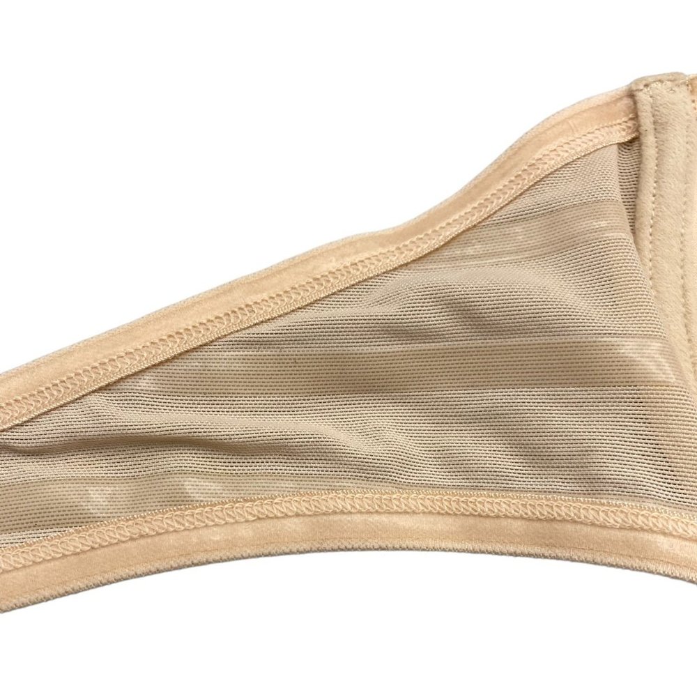 Sold 🎈 Lily of France Strapless bra 36C Style 2111117 underwire beige - Picture 7 of 9